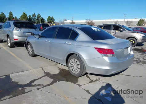 2010 Honda Accord 2.4 Lx from USA, damaged, VIN 1HGCP2F36AA197016